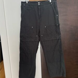 PacSun Charcoal Cargo Pants 36 Men’s